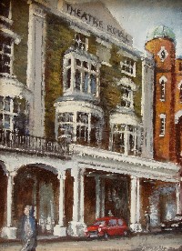 Painting of the Theatre Royal, Brighton